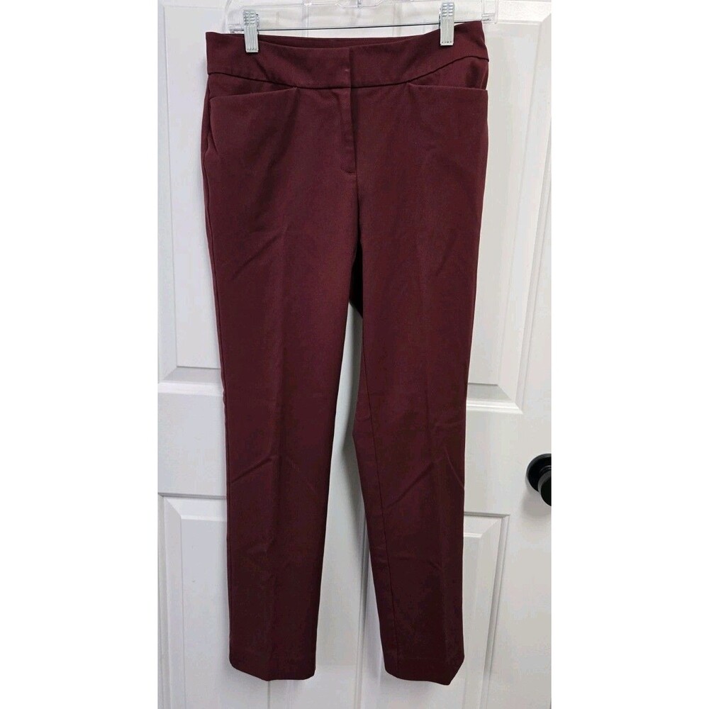 Ann Taylor Factory Women’s Red/maroon Pants Casual Business Formal Size 0